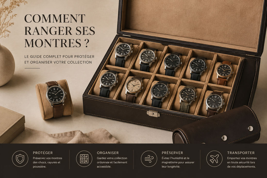 Comment ranger ses montres ?