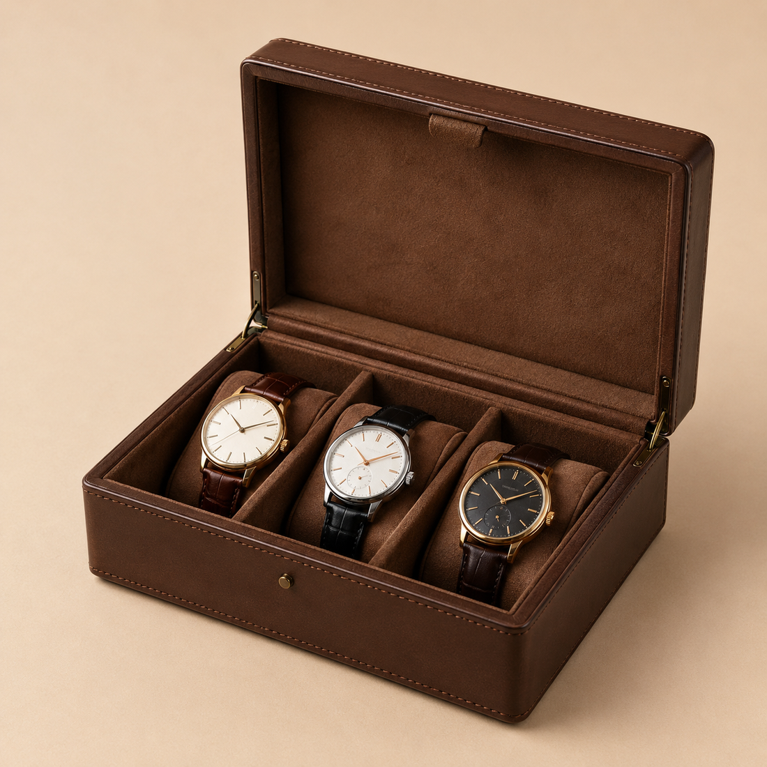 Boîte à montre en cuir ou en bois : que choisir ?