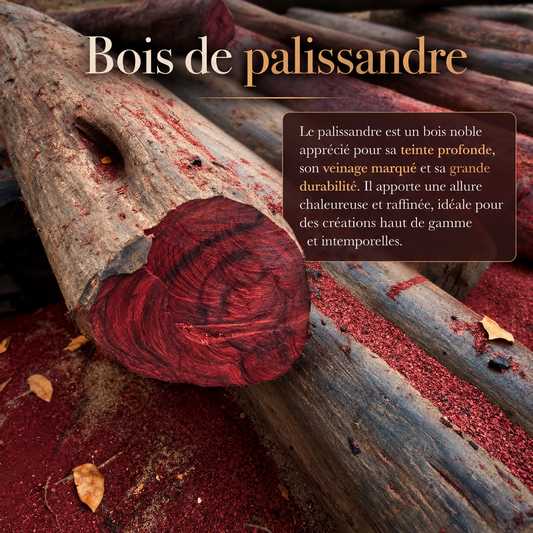 Le bois de palissandre : un bois noble pour vos boîtes à montres
