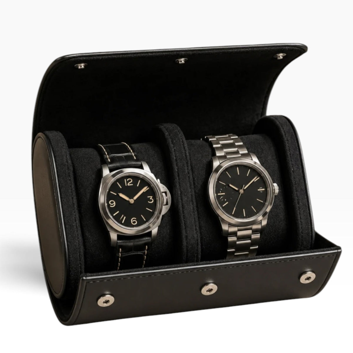 Étui à Montres de Voyage - 2 Montres