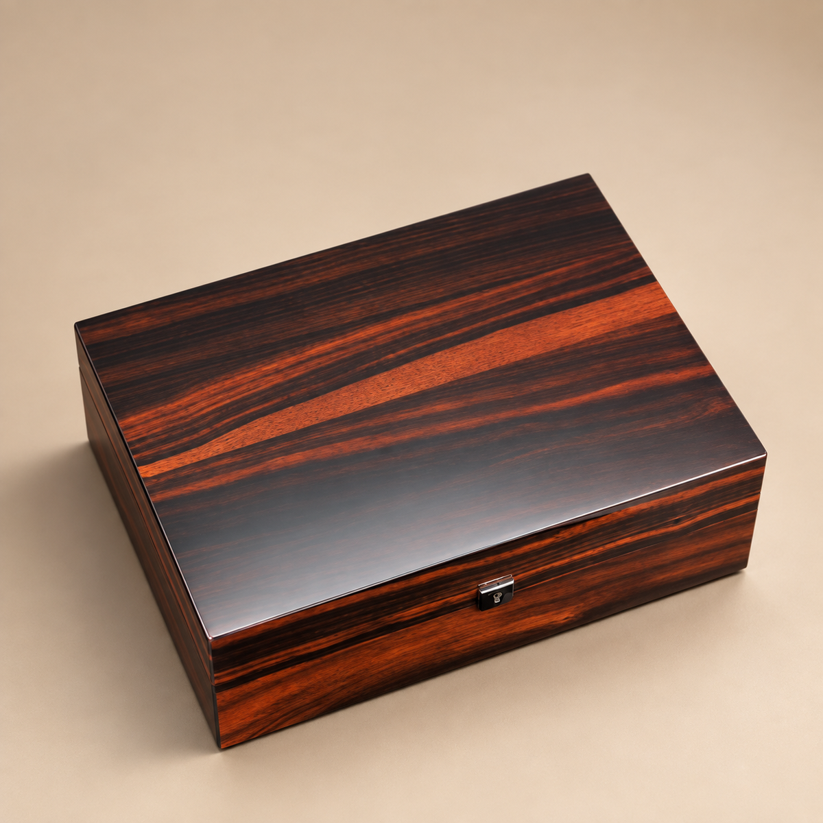 Boîte à montre en bois de ronce 10 montres – vue 2