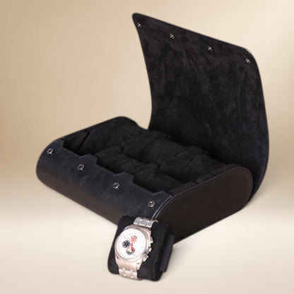 Étui à Montre en Cuir PU - 6 Montres