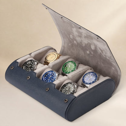 Étui à Montres en Cuir Pu - 6 Montres
