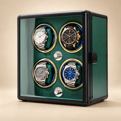 Remontoir à Montre Automatique - 4 Montres en Alliage d’Aluminium