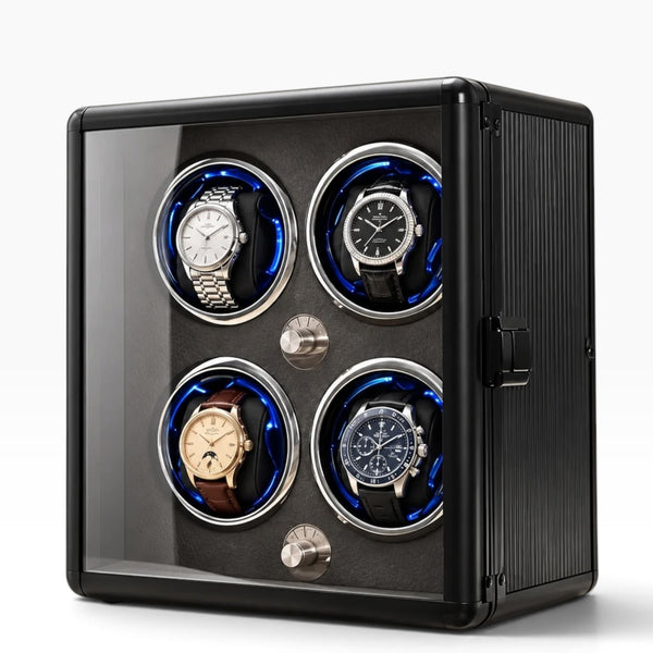 Remontoir à Montre Automatique - 4 Montres en Alliage d’Aluminium