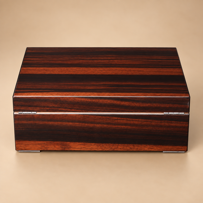 Boîte à montre en bois de ronce 10 montres – vue 7