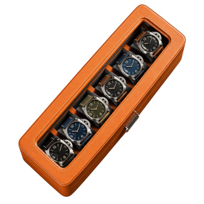 Boîte à Montre en Cuir Microfibre – 4 ou 6 Montres