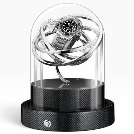 Remontoir Automatique Gyroscopique Noir carbone – 1 montre