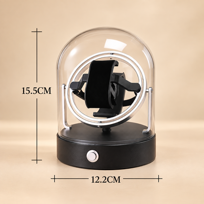 Remontoir à Montre Gyroscopique sous Cloche – 1 Montre