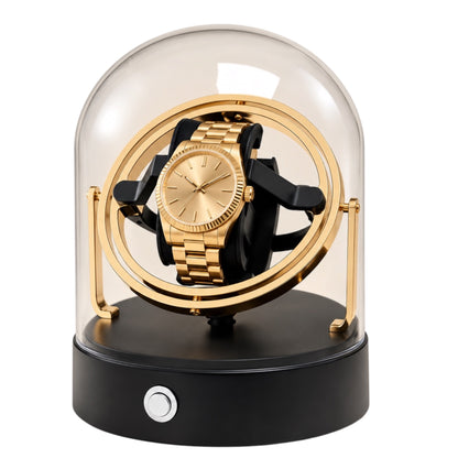 Remontoir à Montre Gyroscopique sous Cloche – 1 Montre